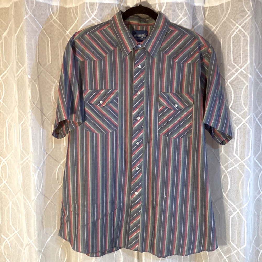 Vintage Wrangler Pearl Snap